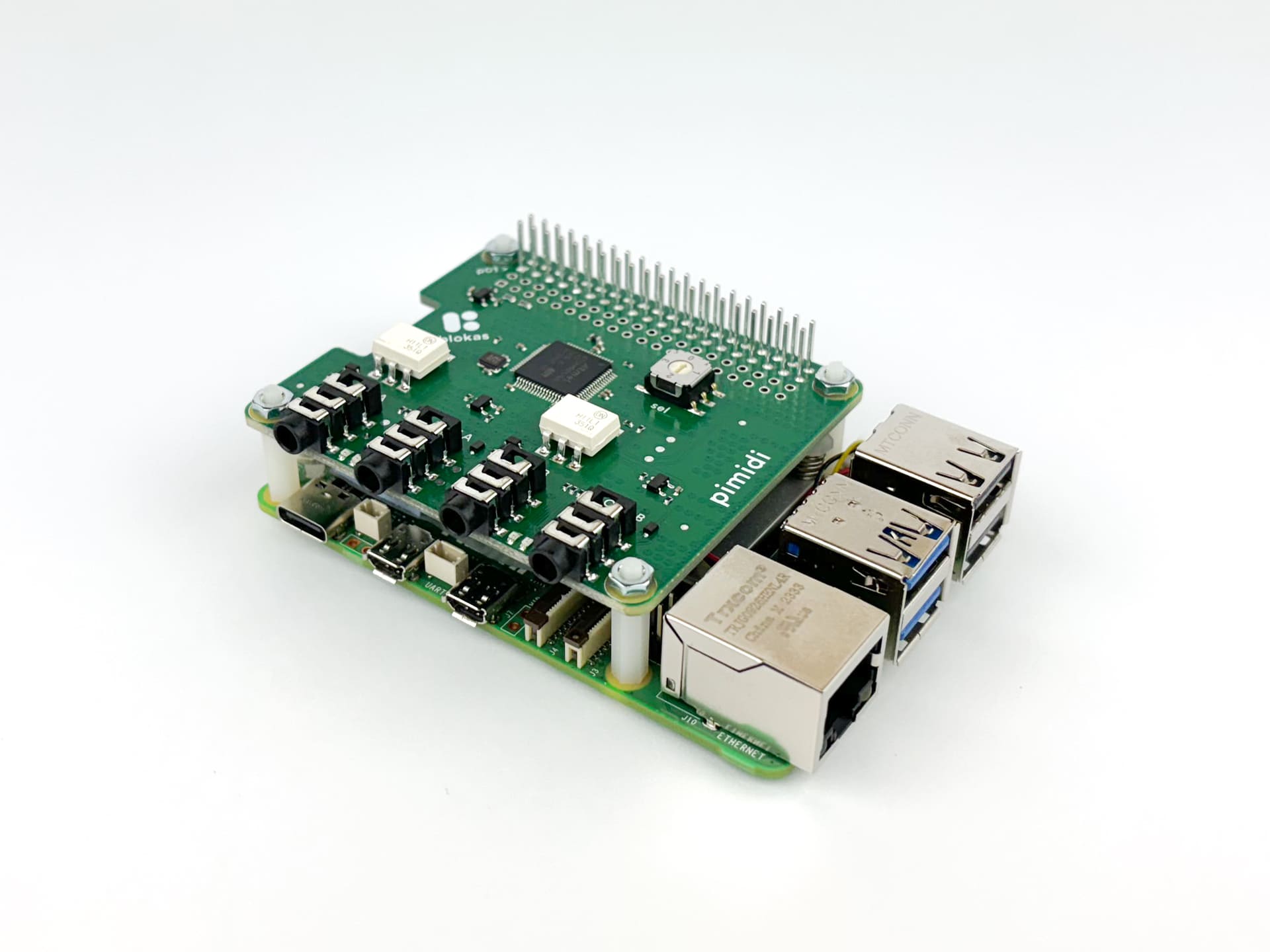 Pimidi and Raspberry Pi